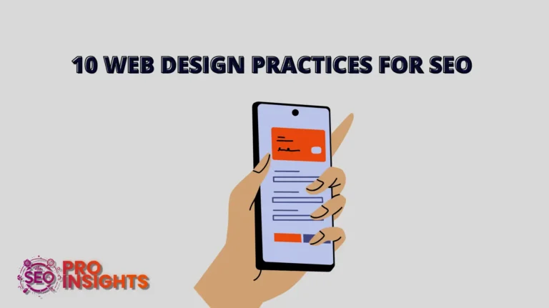 web design best practices for SEO